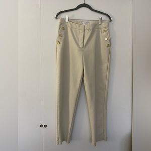 Mango Side Button Dress Pants